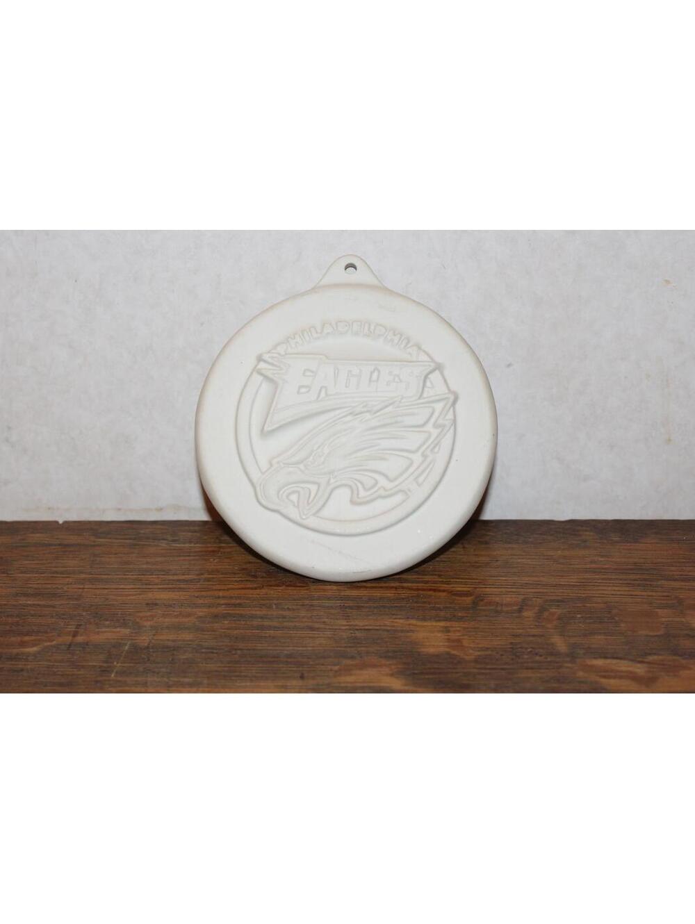 NEW Philadelphia Eagles Cookie Stoneware Mold Ornament